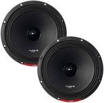 VIBE Audio "VIBE SLICK Pro Audio 8" Midrange Speaker - Sold in pairs - Black
