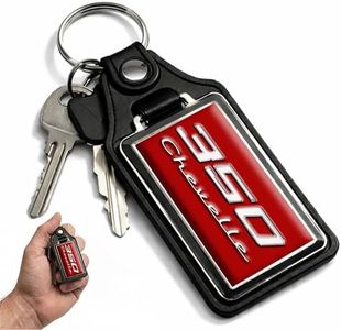 Brotherhood Car Key Chain for Chevelle - Classic Models Keychain for Men and Women Gift Key Ring - 350 - Red