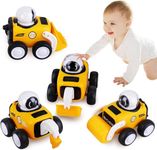 Toys Treasure Press n Go Children Toys Construction Vehicles Pack of 4 | Construction Toys for Kids | Toys for Boys | Excavator Toys for Kids | Miniature Toys for Kids