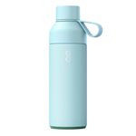 Ocean Bottle | Plastic Collection Funding Reusable Water Bottle | BPA Free | 100% Dishwasher Safe | Home Recyclable | Double Wall Vacuum Insulated Thermo | NFC Chip Activated | Sky Blue| 217 x 68 mm