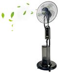 Portable Misting Fan, Oscillating Pedestal Fan with Mist, Outdoor Fans, Floor Fan for Home, Office, Patios with Timer & Remote Control, 4L large-capacity water tank
