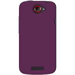 Amzer Silicone Skin Jelly Case Cover for HTC One S - Purple