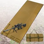 mydays Tactical Roll Up Padded Shooting Mat,Non-Slip Durable Shooting Rest Hunting Accessories,Hunting Mats for Shooters (Khaki, L)