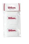 WILSON Wristbands, White