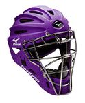 Mizuno Samurai Women's Fastpitch Softball Catcher's Helmet, Size 6 1/2-7 1/4, Purple