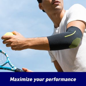 Neo-G Elbow Support Sleeve – Tennis, Golf, Tendonitis Relief, Breathable, L