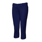 3N2 Womens Girls/Youth Softball Pants, Navy Blue, XL (2645L-03-XL)