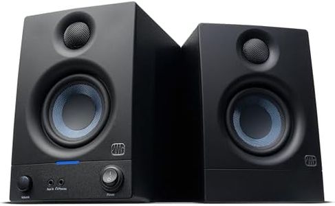 PreSonus Eris 3.5 Studio Monitors, Pair — Powered, Active Monitor Speakers for Near Field Music Production, Desktop Computer, Hi-Fi Audio