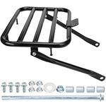 YOXUFA Rear Back Luggage Rack Bracket Behind Carrier Draw Bar Axle Assembly Set for Coleman CT200U Trail 200 CT200U-A CT200U-C CT200U-CAN 196cc 6.5hp Powersports Motor Mini Bike Parts