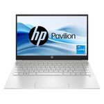 HP Pavilion, 12th Gen Intel Core i5-1235U, 8GB DDR4, 512GB SSD, Micro-Edge, BrightView, IPS, 14-inch(35.6cm) FHD Laptop, HD Camera, Backlit KB, B&O (Win 11, Office 21, Silver, 1.41kg) dv2053TU