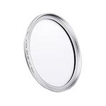 JJC 49mm UV Filter Ultra Slim Multi-Coated Ultraviolet Protection Lens Filter for Canon Sony DSLR Lens with 49mm Thread (SILVER)