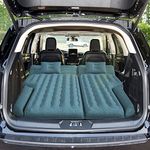 Umbrauto SUV Air Mattress Bed: Car Camping Air Mattress 2024 Upgraded Flocking and Extra Thick Oxford Surface Car Sleeping Pad for SUV Back Trunk with Electric Air Pump