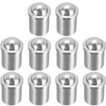10Pcs Ball Plunger, 304 Stainless Steel Positioning Bead Screw Ball Point Spring Plunger (φ 10x13)