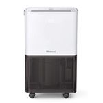 SHINCO 10L/Day Energy Efficient Electric Compressor Dehumidifier for home,Carbon Air Purifier, Continuous Drainage，Auto Restart，Laundry Drying，24 Hour Timer，Damp Mould Control