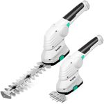 Keplin 2-in-1 Cordless Grass Shear & Hedge Trimmer – 7.2V Rechargeable 1500mAh Battery, Lightweight Handheld Garden Edging & Shrub Cutter with 2 Interchangeable Blades for Precise Trimming