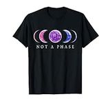 Bi Pride tshirt "Not a Phase" Moon 