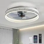 LUDOMIDE Ceiling Fans with Lights, 