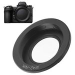 GOSHYDA M42‑AI Lens Adapter for M42 Screw Lens to for Nikon AI Mount Camera, for Nikon D850/ D810/ D750/ D7500/ D6500