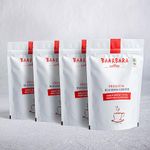 Baarbara Coffee |Black Coffee (Pack of 4) | Premium Filter Coffee Bean Powder | Premium Grade 'A' Quality | From Chikmagalur Farms Since 1896