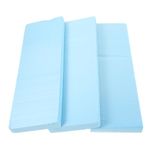 SEWOART 3pcs Sheets Polystyrene Board Foam Rectangle Blocks Craft Scene Model Material Foam Board Suite Hard