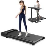 Kerolina Walking Pad Treadmill for Home - Under Desk Treadmills Mini Portable Walking Running Machine Slim Compact Motorized Electric Treadmill with Adjustable Speed Remote Camera