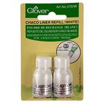 Clover Chaco Liner Refill: White, 1