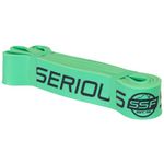 37" Green Serious Steel Fitness Resistance Training Bands (Portable Exercise Band System Training Bands - for Constant Tension, No Slack) - #4 Green