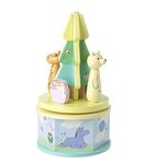 Orange Tree Toys Carousel Music Box, Wood, Multicolour, one Size