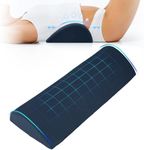 AgoKud Lumbar Support Pillow for Bed, Back Pillow for Sleeping, Back Support Pillow for Lower Back Pain Relief, Memory Foam Lumbar Support Pillow for Sleeping, for Back, Legs, Knee Support