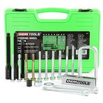 OEMTOOLS 37182 Steering Wheel Puller Set for All Major Makes and Automobiles, Lock Plate Removal, Sizes 5/16" x 18, 5/16" x 24, and 3/8" x 16 Included