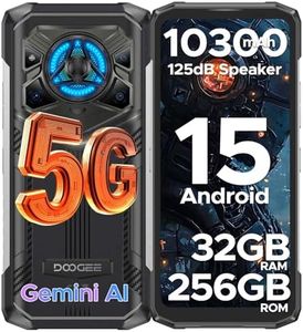 DOOGEE Blade 20 Play Telephone Portable Incassable 5G,32GB+256GB,10300mAh/33W,Smartphone Incassable Dimensity 7050,125dB Speakers, Effet Lumière LED,Smartphone Android 15,Caméra 50MP/WIFI6/NFC/Face ID