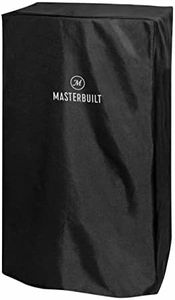 MasterBuilt MB20080319 All Weather, UV & Waterproof Cover for 30-inch Electric Smoker, Black