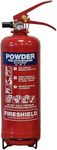 Home Fire Extinguisher - 2kg Powder Fire Extinguisher - FireShield (Extinguisher Only)