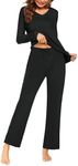 Ekouaer Women's Pajama Set Long Sle