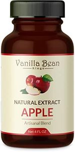 Natural Apple Extract for Baking and Flavoring - 4 OZ - Premium Quality Natural Flavors for Baked Goods, Desserts, & Cooking