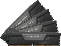CORSAIR VENGEANCE DDR5 RAM 192GB (4x48GB) 5200MHz CL38 Intel XMP iCUE Compatible Computer Memory - Black (CMK192GX5M4B5200C38)
