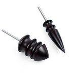 Yangoutool Leather Burnishing Tool with Pointed Tip, Slicker Attachment Leather Burnisher for Dremel Rotary Tools - Ideal for Leather Crafting and Finishing