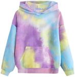 Greatchy Teen Girls Hoodies Tie Dye