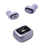 JBL New Launch Live Buds 3 TWS,Hi-Res Audio True ANC Earbuds,Smart Case with Touch Display,40H Playtime,Wireless Charging, 6 Mic,Multipoint connection,IP55 proof, Headphones App,Personi-Fi 3.0(Purple)