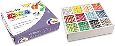 Pentel Arts Oil Pastels, 432 Piece 