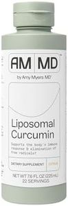 Amy Myers MD Liposomal Curcumin - Digestive & Immunity Health Support - Turmeric Curcumin Nutritional Supplement - Gluten-Free & Non-Dairy Adult Health Supplement