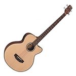 Acoustic Bass Guitar AB-100NT by Gear4music Natural