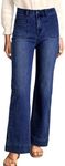 Astylish Womens Pull On Jeans High 