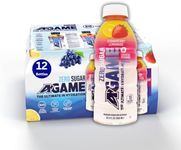 A-Game Zero Sugar Sports Drink, Strawberry Lemonade Zero, Sugar Free Hydration Sports Beverage, 8 Vitamins Plus Electrolytes, Natural Flavors, Gluten Free & Keto Friendly, 16.9 Fl Oz (Pack of 12)