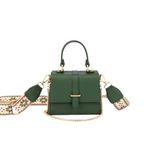 Strokes by Namrata Mehta Mini Sling Bag | Vegan Leather (Emerald Elegance)