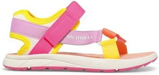 Merrell Kahuna Web 2.0 Sandal, Pink Multi, 3 US Unisex Big Kid