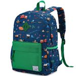 VASCHY school backpack for boys girls backpack kids backpack kids backpack kids backpack kids backpack kids backpack kids backpack kids backpack kids backpack kids backpack, Green Car, Voiture Vert,