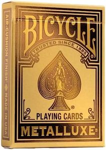 Bicycle Metalluxe Gold 2022 Playing Cards