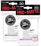 Ultra Pro PRO-MATTE (100 Count) White Deck Protector Sleeves - Magic the Gathering