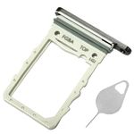 Galaxy Z Flip 4 SIM Card Tray Dual Replacement Flip 4 Sim Card Slot Holder for Samsung Galaxy Z Flip 4 6.7" SM-F721U Sim Card Slot Tray with F721 Sim Card Tray Opening Needle Pin Repair Part